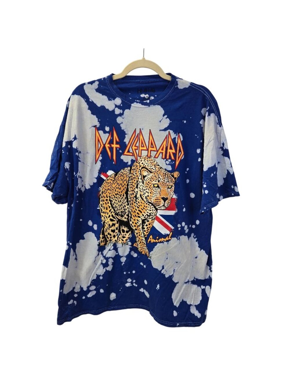 NWOT Def Leppard Licensed Animal Graphic Band Tee Size XL
